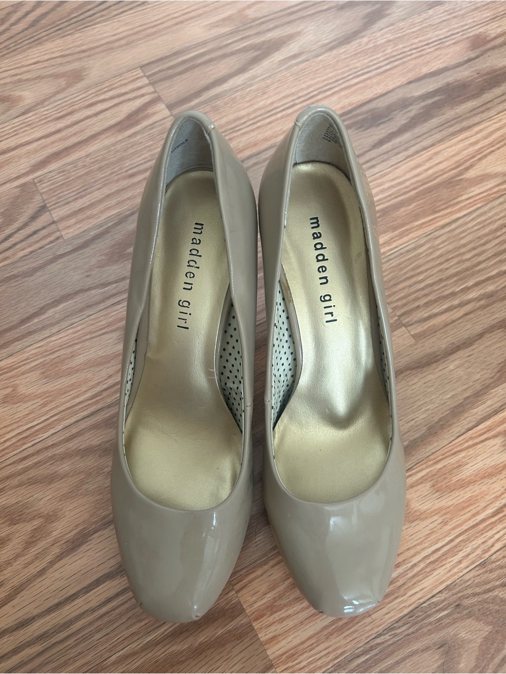 Madden Girl - Nude color pumps 3-inch heel